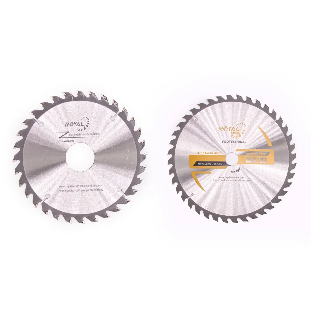Royal Sino Tungsten Carbide TCT Circular Saw Blade Types For Wood Cutter Blade 9inch 60teeth