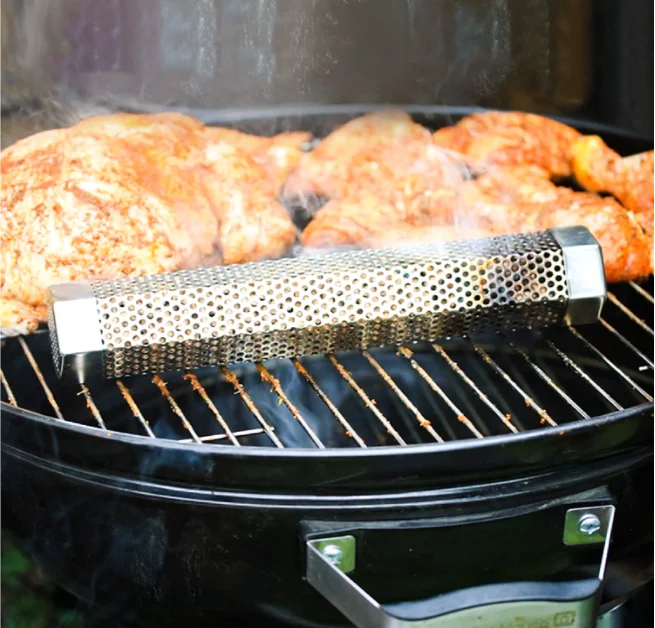 Portable Barbecue Pellet Smoker Tube Stainless Steel Smoke Generator