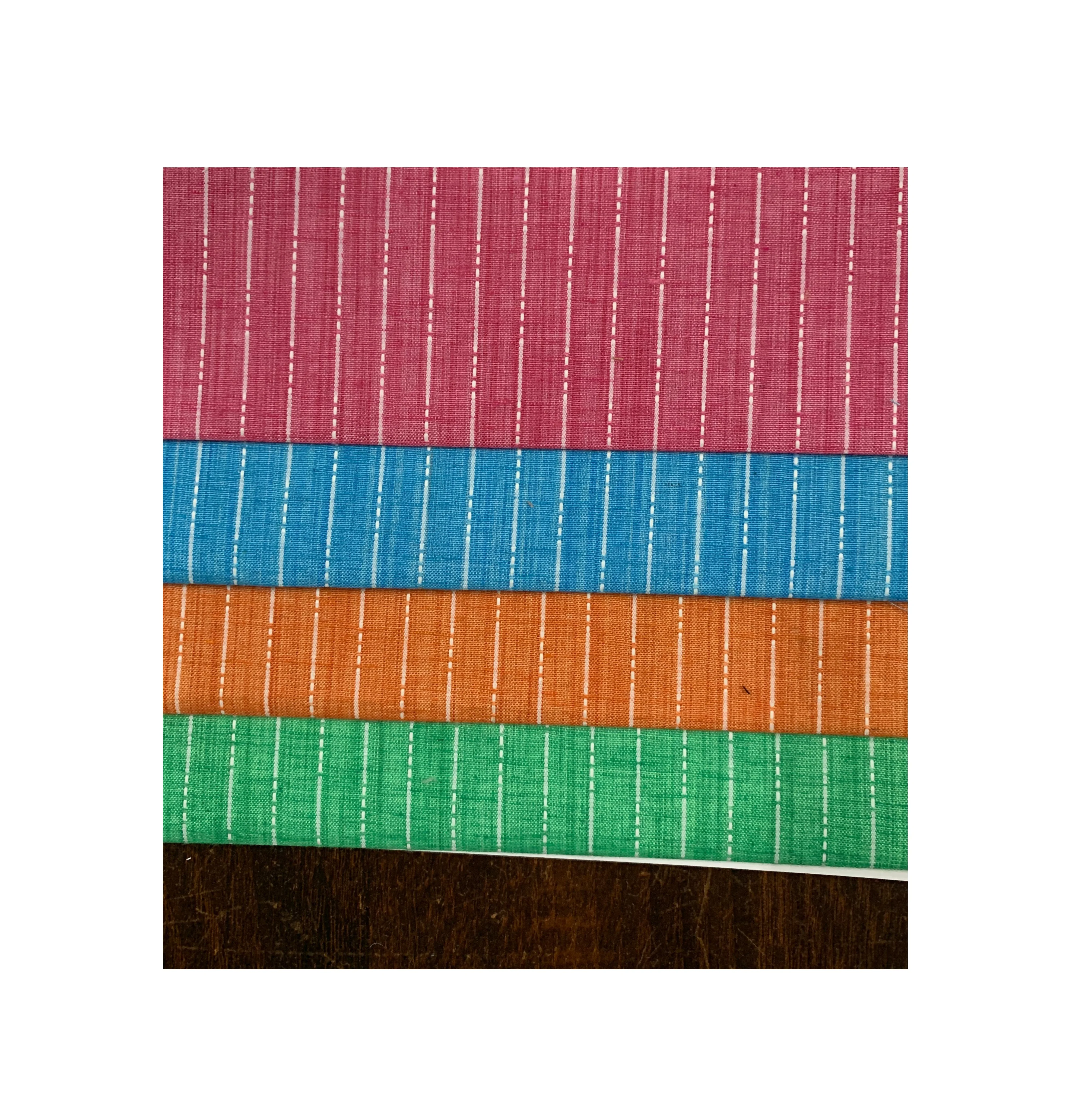 Тканевые ткани King Strip для изготовления мужских тканей Kurta Shirting на экспорт