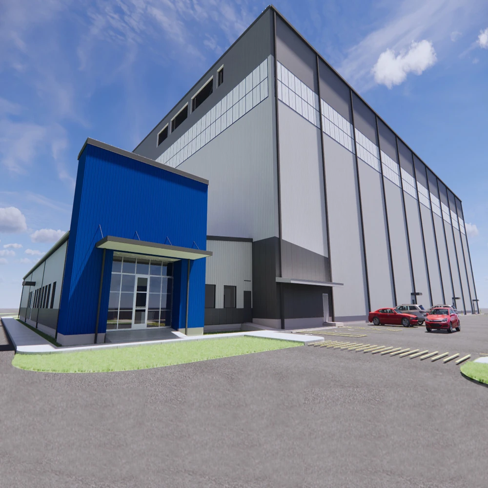 China Professional Supplier Steel Structure Metal Building Warehouse Steel Structure Storage Workshop Factory