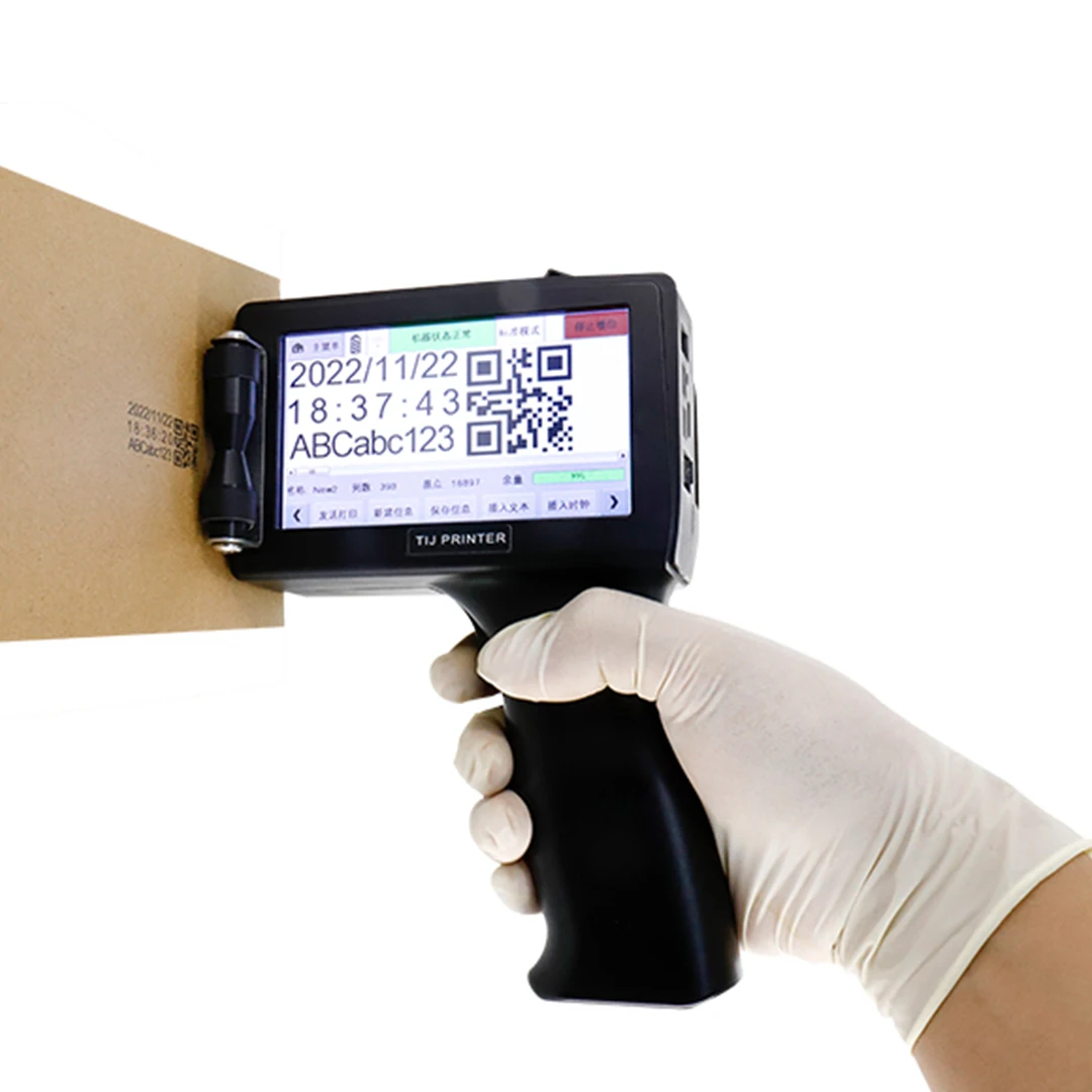 DOCOD G50 Portable Handheld Inkjet Date Batch Coding Machine OEM/ODM TIJ Barcode Qr Code Inkjet Printer With Wi-Fi Connection