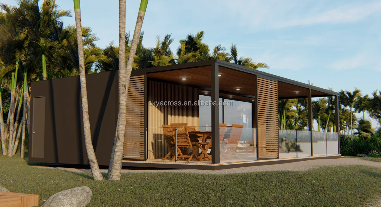 Modern designed mobile houses, holiday homes, luxury villas, factory direct sales