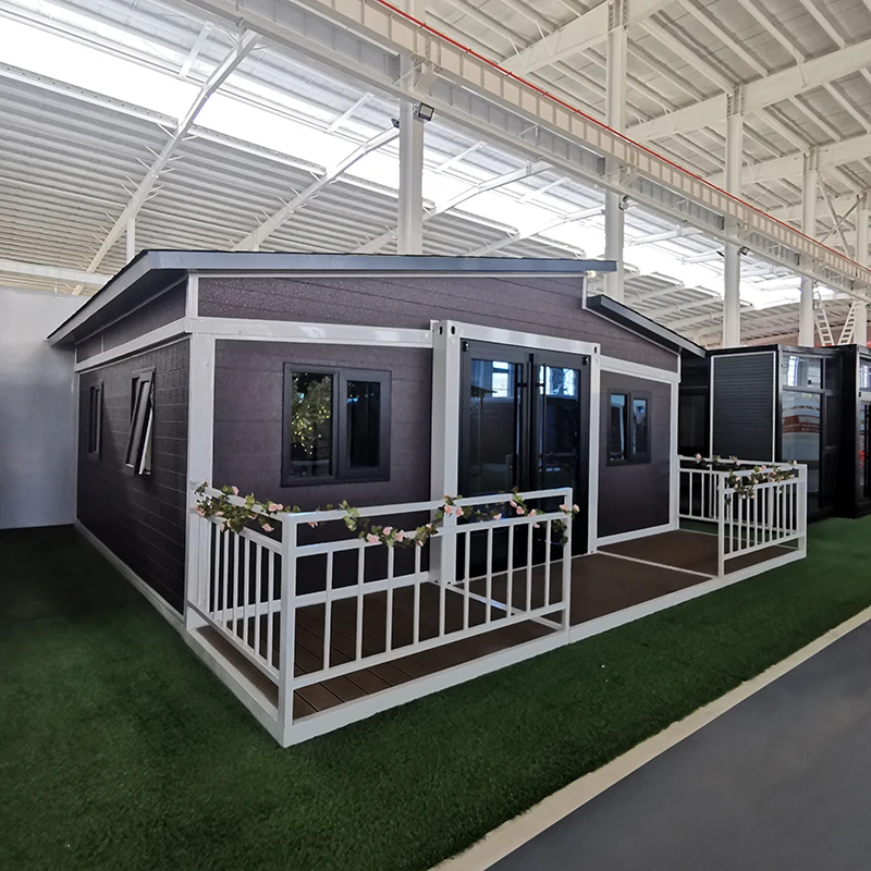 New Design Portable Container House  Kitchen 1 2 Bathroom Modern Tiny House Luxury Expandable Container Home