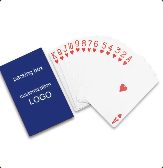 Высококачественные УФ-карты с индивидуальной упаковкой, персональный покерный набор профессиональной Фабрики с логотипом