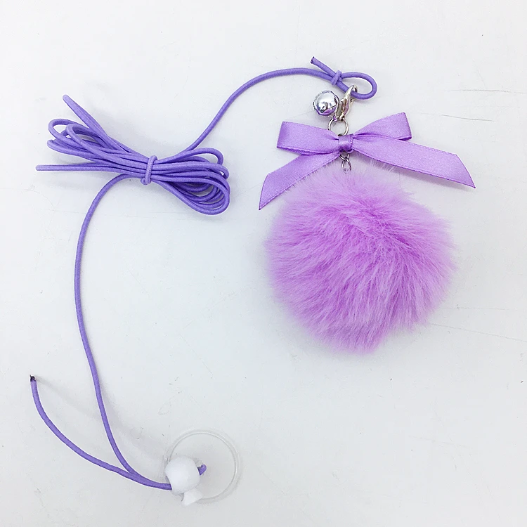 Factory direct sale swinging hanging door cat toys Adjustable length hanging self-entertainment teaser for cat gods