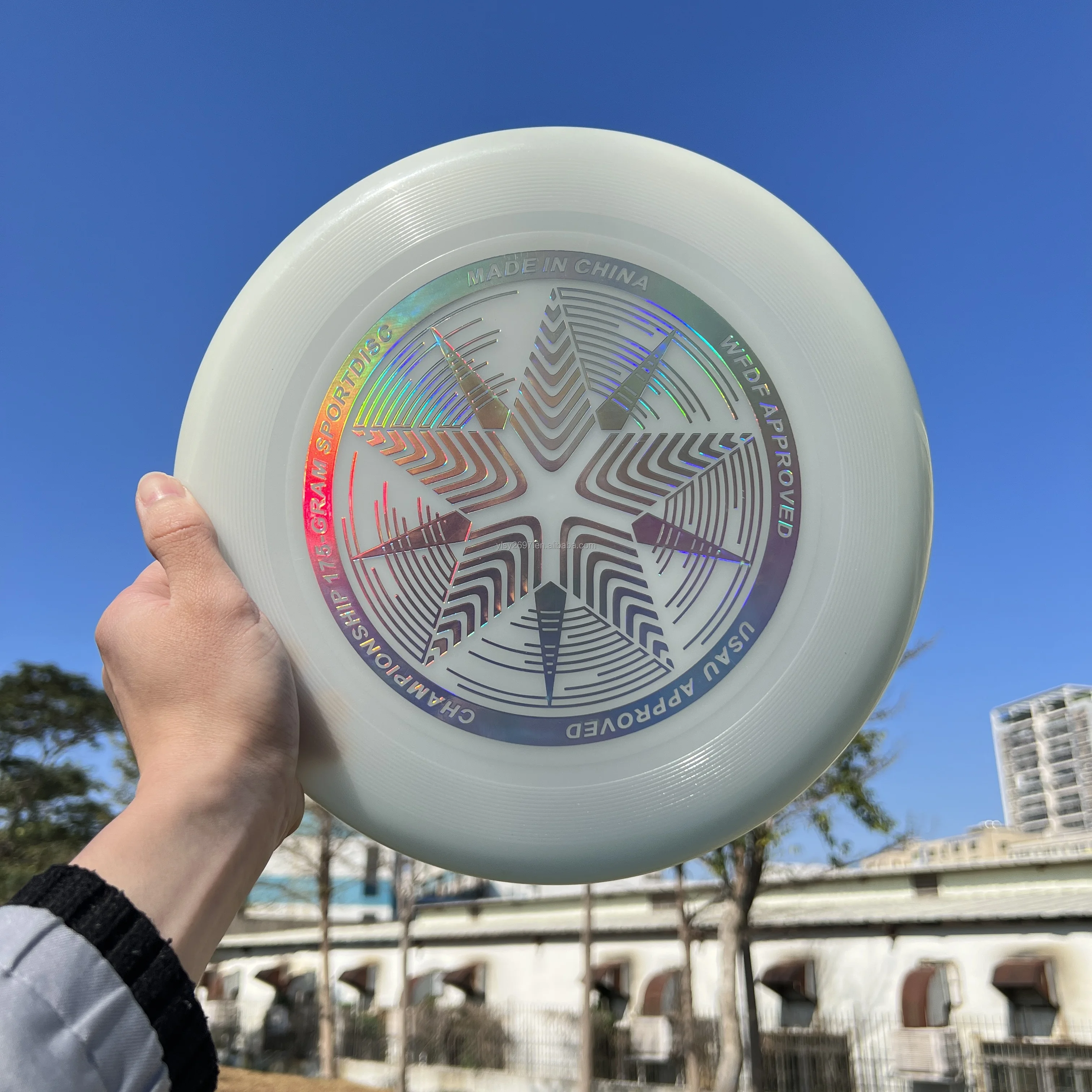 X-UFO Professional Ultimate Frisbeed 175g Glow Frisbeed WFDF Approach Ultimate Flying disc Customized Disc