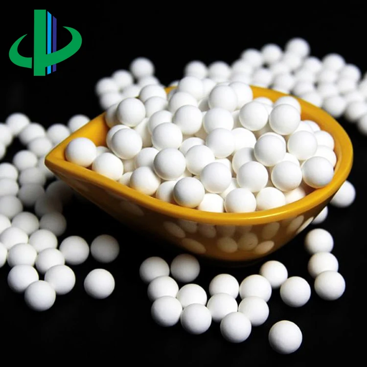 Strong Absorbent Activated alumina ball 05mm Activated alumina For Remove H2S As desiccant for remove gas and water