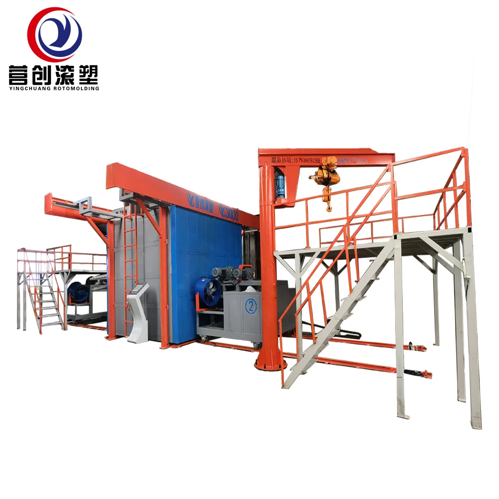 Hot selling fuel tank mold and  shuttle rotomolding machine  with factory price