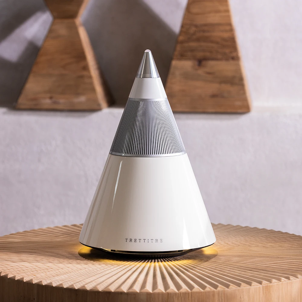 TRETTITRE Handmade Wooden Cabinet Bass Woofer Audio System for Home Party Salon Gaming Hifisound TWS Smart Powered Speakers