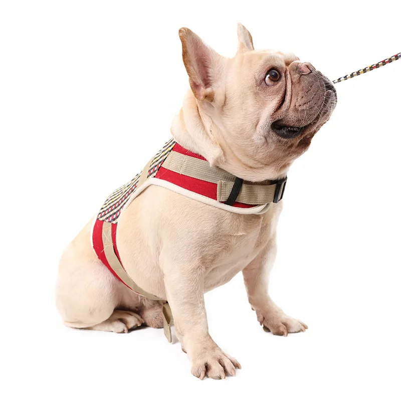 Dogs Clothes Luxury Collar Dog Harness Vest Cloth Pets Leash Outdoor