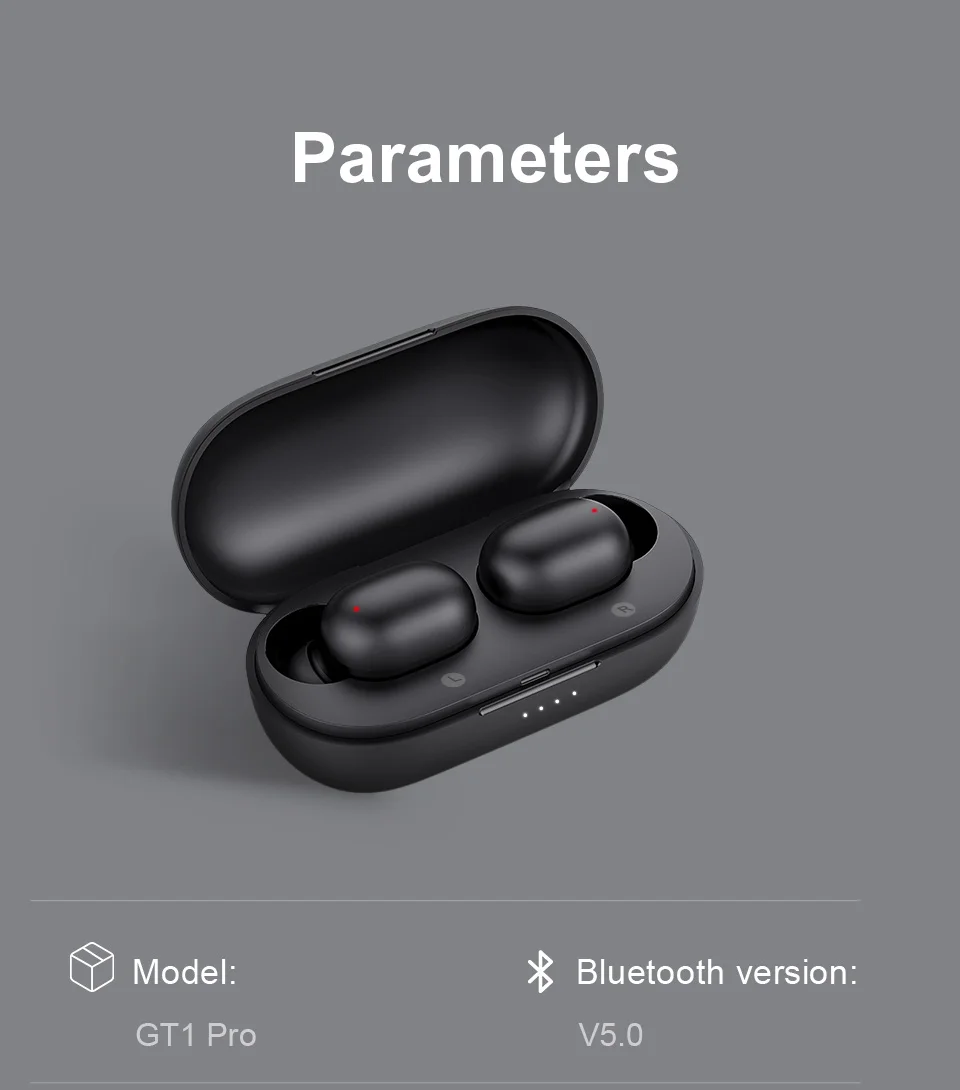 
Original Haylou GT1 Pro Earphones Long Battery Stereo Fone TWS Earbuds Touch Control Wireless Headphones Haylou GT1 Pro 
