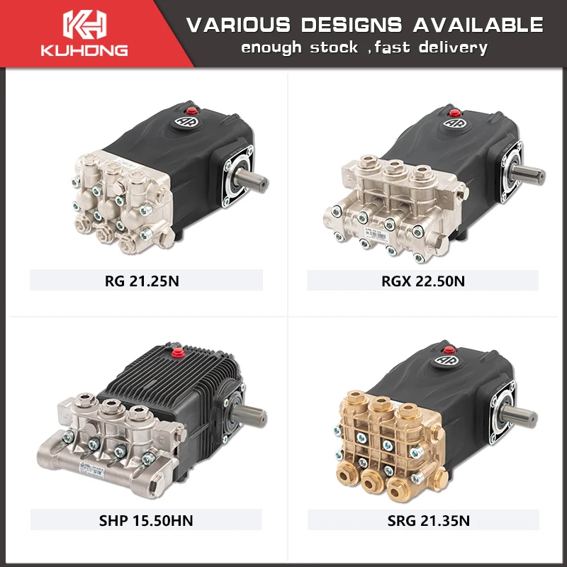 KUHONG 150Bar 70.0L/min Industrial OEM High Pressure Washer Pump Car Wash Equipment Ar Car Washer Pump