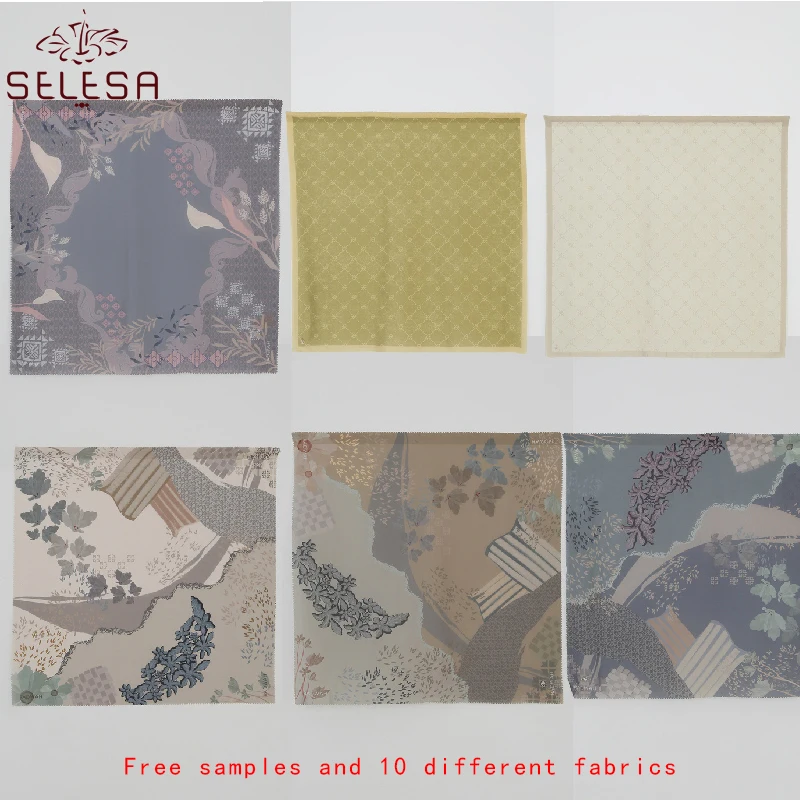 Kain Sifon Maillot Wholesale Pattern Flag Skull Starry Neck Tubular Tube Plain Satin Scarf Maxi Shawl Hijab Women