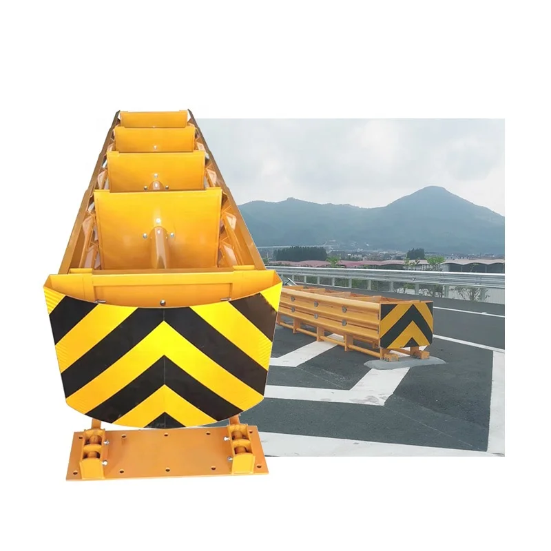 Hot dip Galvanized Steel anti-collision crash cushion crash barrier