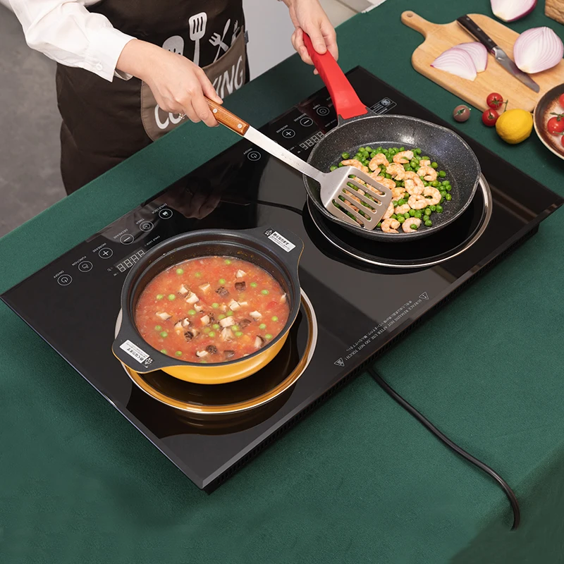 High quality induction stove 3100W hob built in Cooktop Electric double Induction cooker