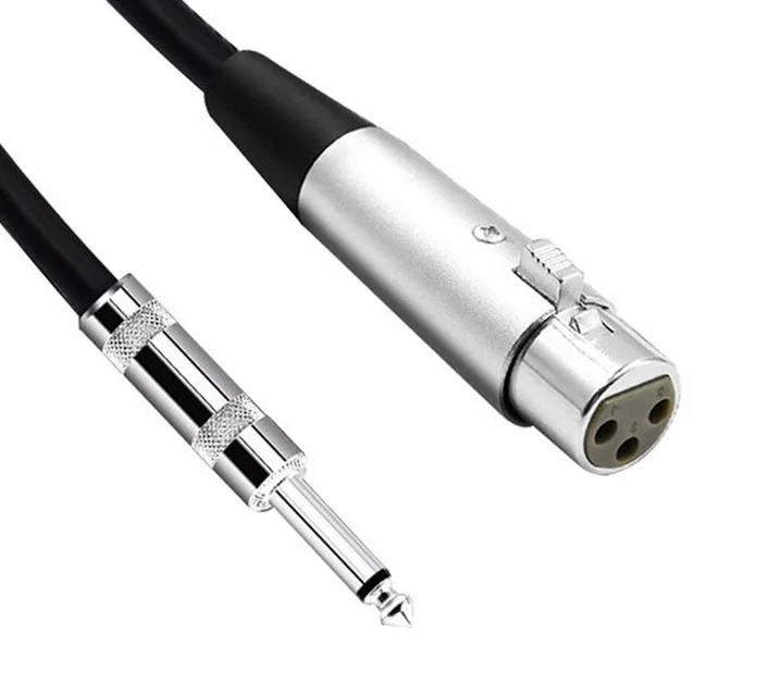 Professional Manufacturer of 6.35mm Male to 3P XLR Female Mono Cable