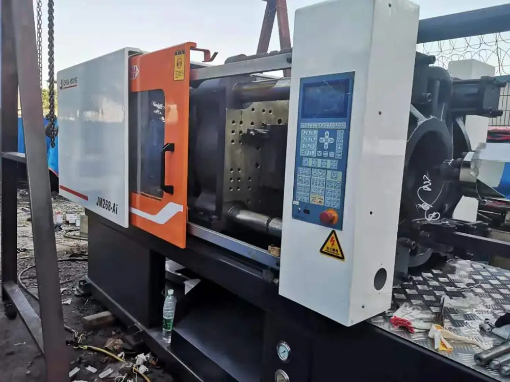 Injection Molding Machine for Sale Used Chen Hsong 268ton Jm268-ai Horizontal Plastic Provided Hybrid Hand Pump Injection 48 Kw