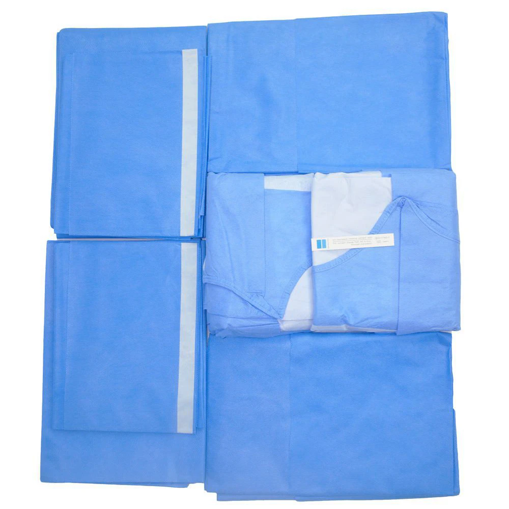 Disposable surgical packs general surgery for hospital use CE certificate