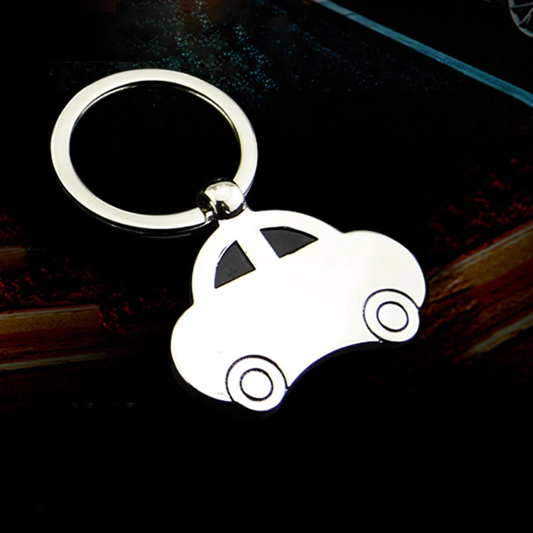Creative Gifts Auto Metal Turbo Gear Hub Pendant Brake Disc Shock Absorber Bulk Key Chain Ring Blank Metal Car Shaped Keychain