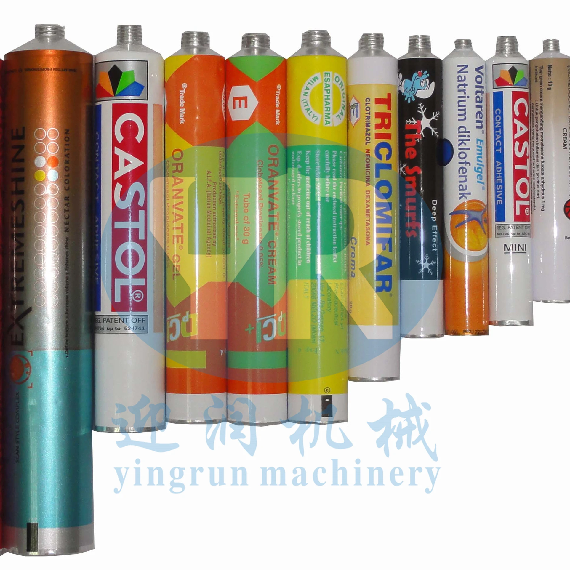 Pharmaceutical Collapsible Ointment Soft Tubes Production Line making machines