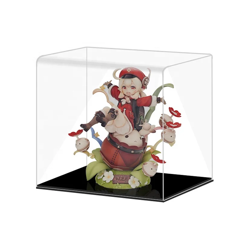 Wholesale Acrylic Display Case For Doll Storage Square Toy Case Box
