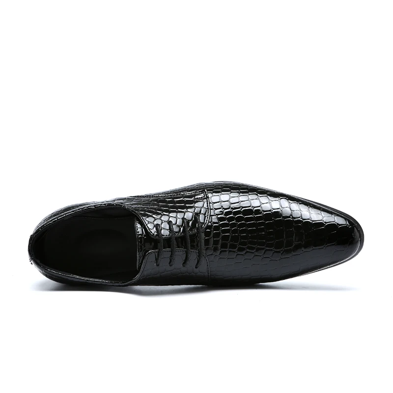 Alibaba-Webshop hot sale china factory cheap business classic knit design oxford flat dress shoes for men latest