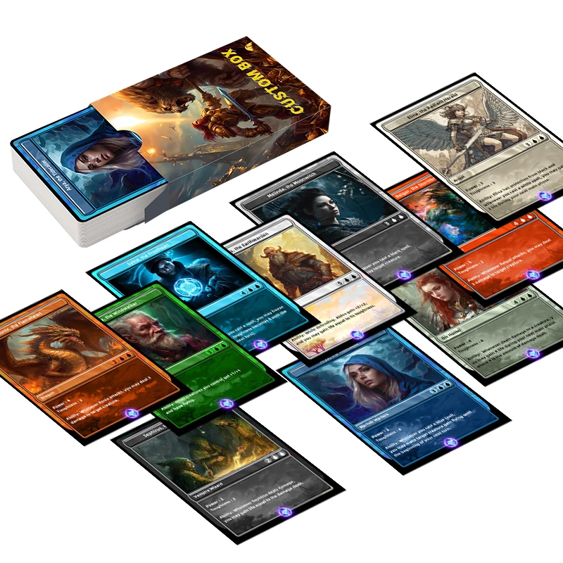 senfutog Paper factory custom printing personalized game cards
