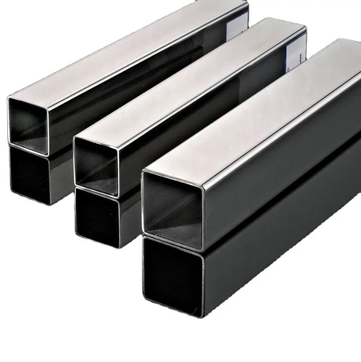 Steel square tube stainless steel exhaust pipe 201 304 316L 317L 310S 321 2205 430 441 round steel tube