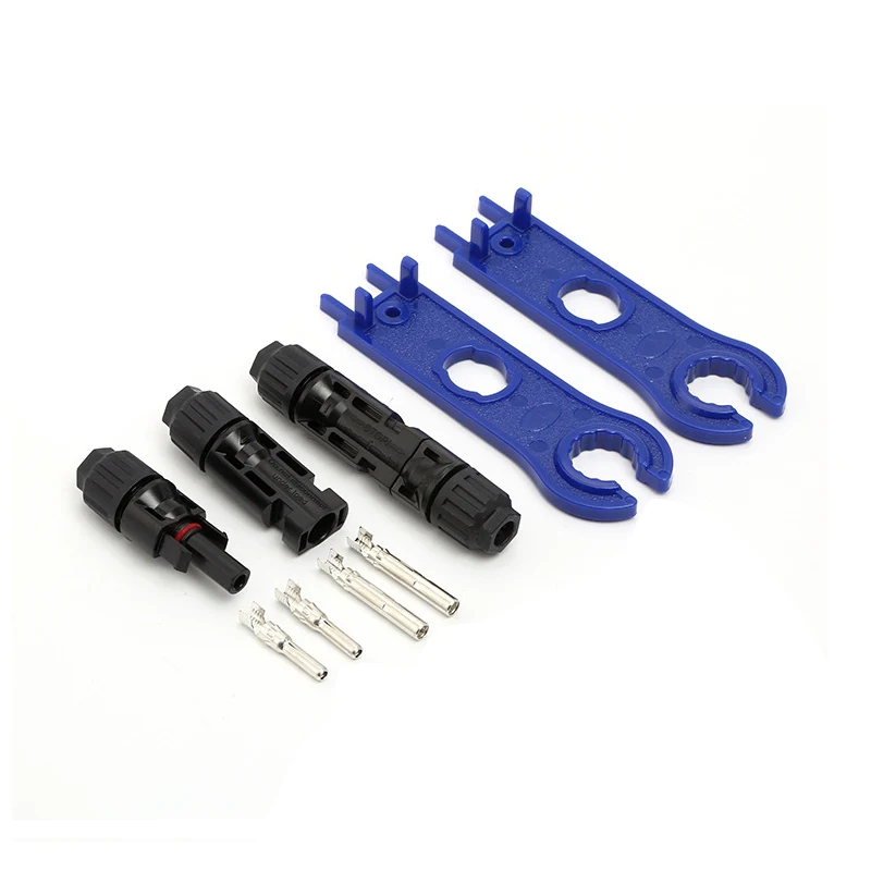 OEM 1500V 1000V IP67 Male and Female MC-4 PV Waterproof Solar Panel Cable Connector Wire Solar Connector