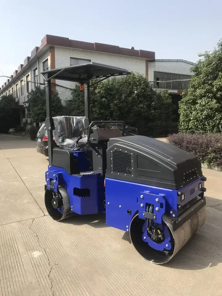 Construction Machinery 2 Ton Small Road Roller Vibrator Compactor Asphalt Roller