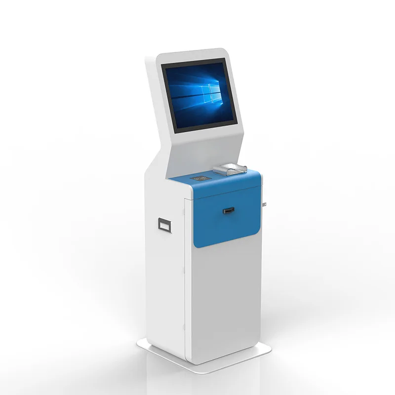 32 inch  Self Service Touch Screen  Kiosk With Thermal printer, fingerprint,camera