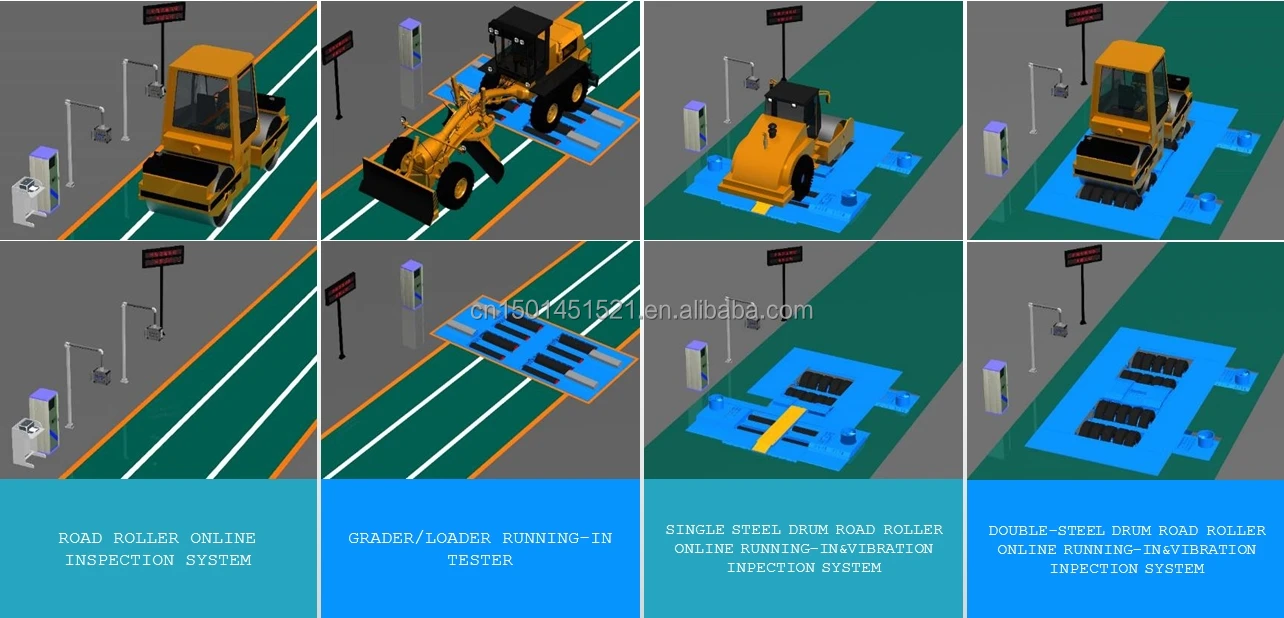 ZEMIC Vehicle Brake Test Chassis Dynamometer Test Machine