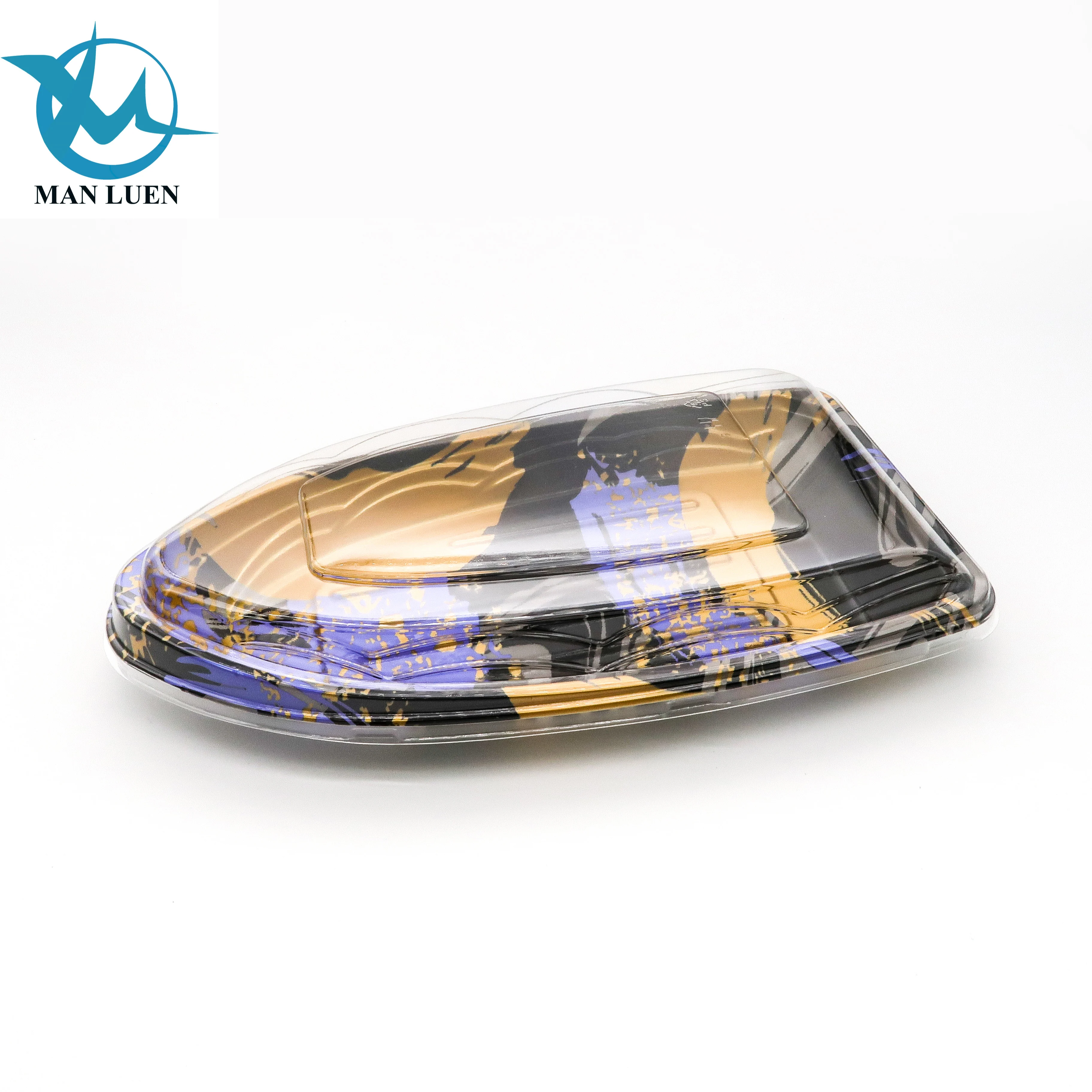 Одноразовый поднос для суши, пластиковые контейнеры, пластиковый лоток для суши