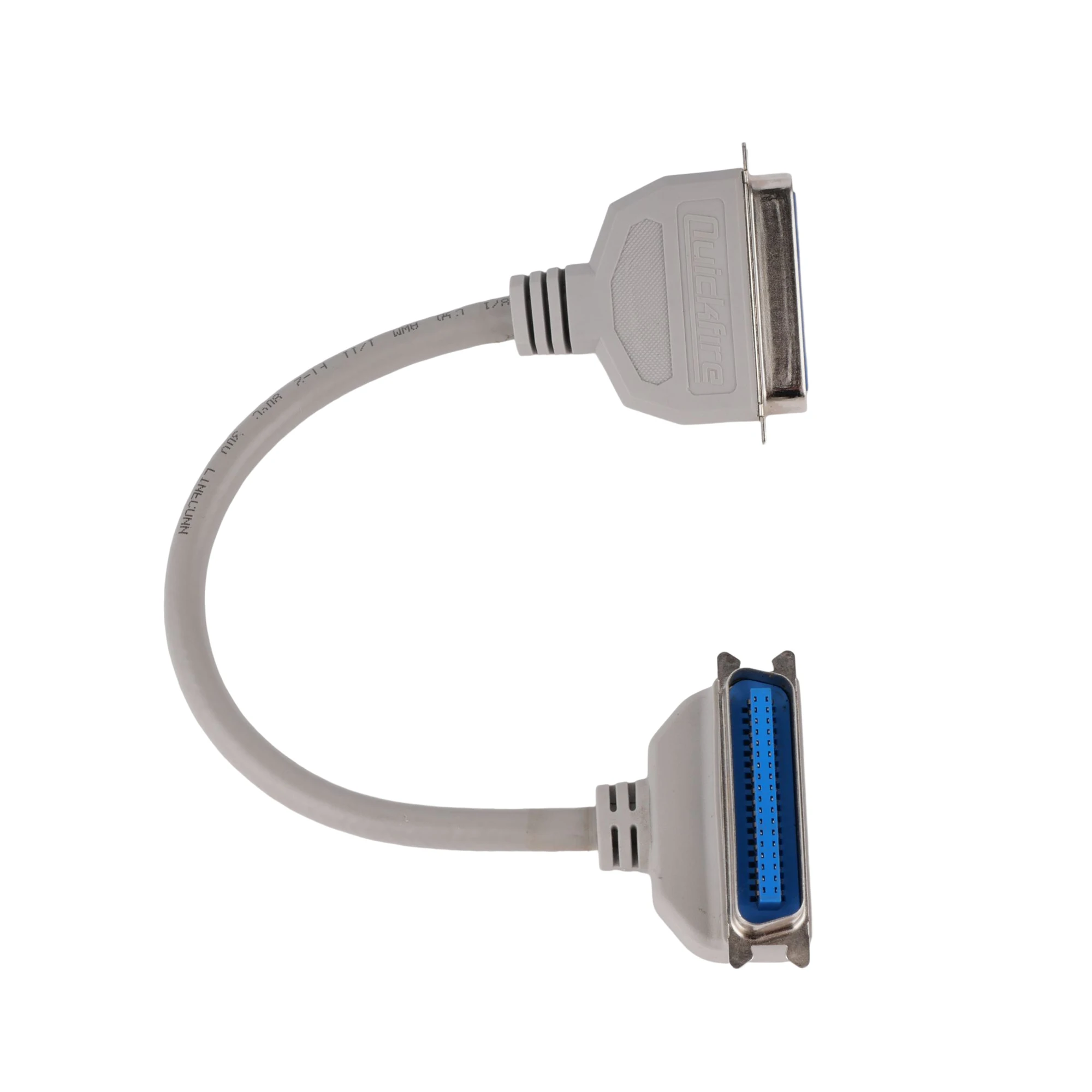 Custom made  Male to male  36 way 36pin centronic with right angle SCSI cable  Industrial Equipment