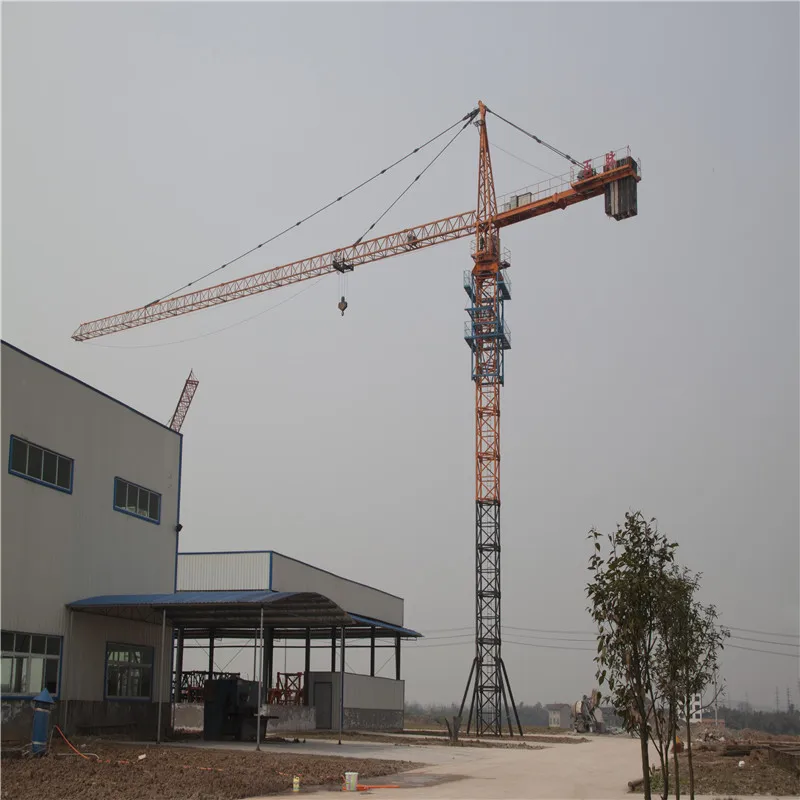 china tower crane 5 ton tower crane QTZ63 shipped from China factory