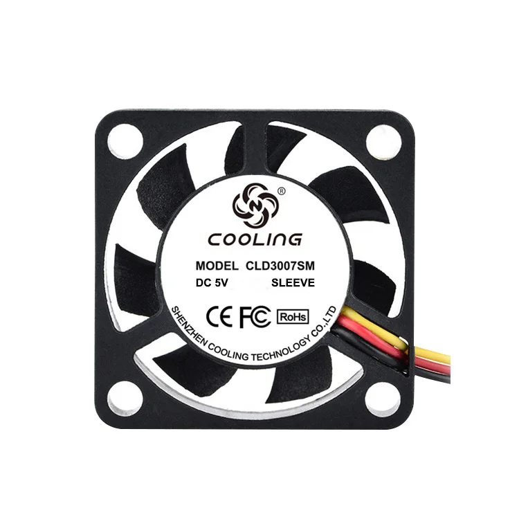SHENZHEN COOLING 30mm fan 30x30x7 ps4 5V 12V DC brushless fan