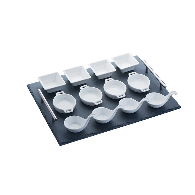 Экологически чистая керамическая чашка с индивидуальным Сланцем