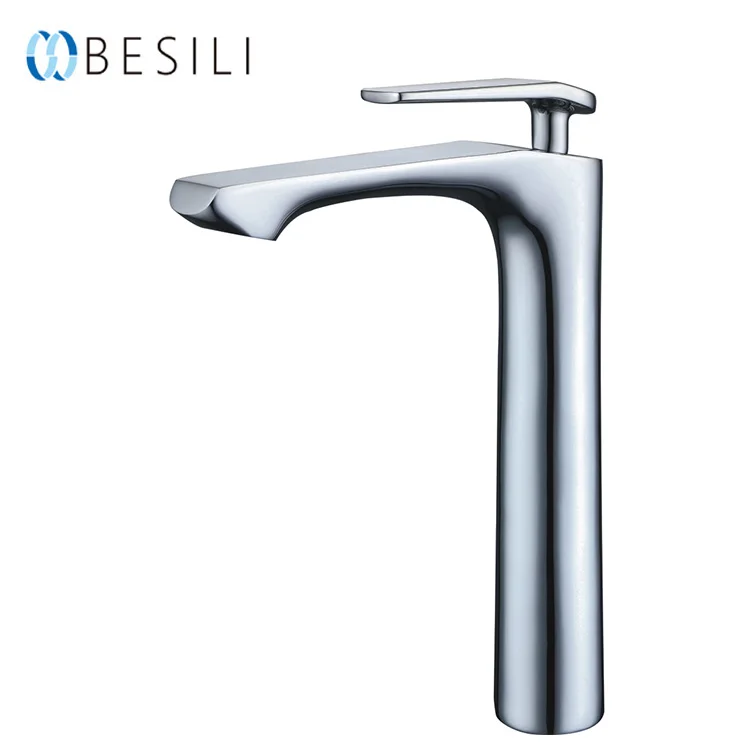 Dubai hot selling brass basin mixer tap gold bathroom single handle white face basin faucet