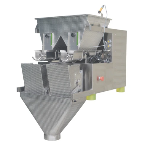 auger screw feeding feeder stciky chai 2 4 head linear dosing weigher filling packing machine red black sugar meat humid salt