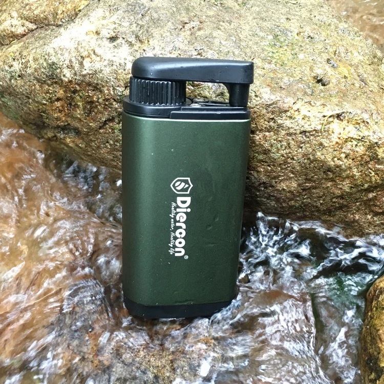 Diercon life  survival kit portable water filter wilderness emergency preparedness personal water filter (TW01)