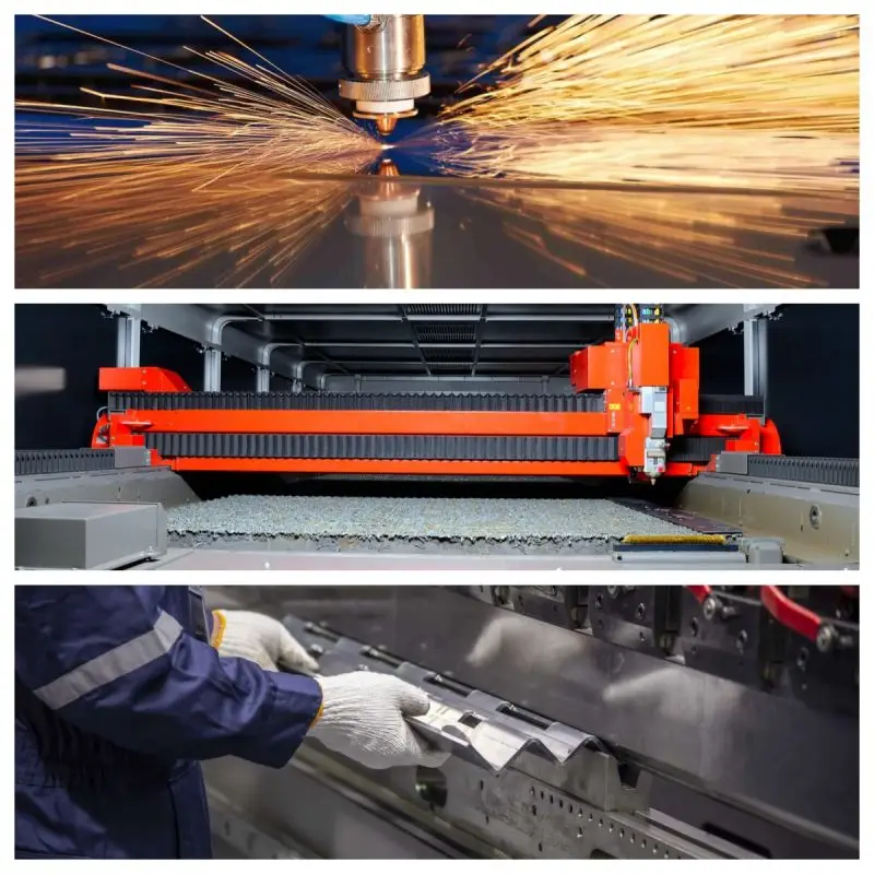 HYM Stainless Steel CNC Metal Machining Metal Experts Stainless Steel Customization OEM Laser Cutting Sheet Metal Fabrication