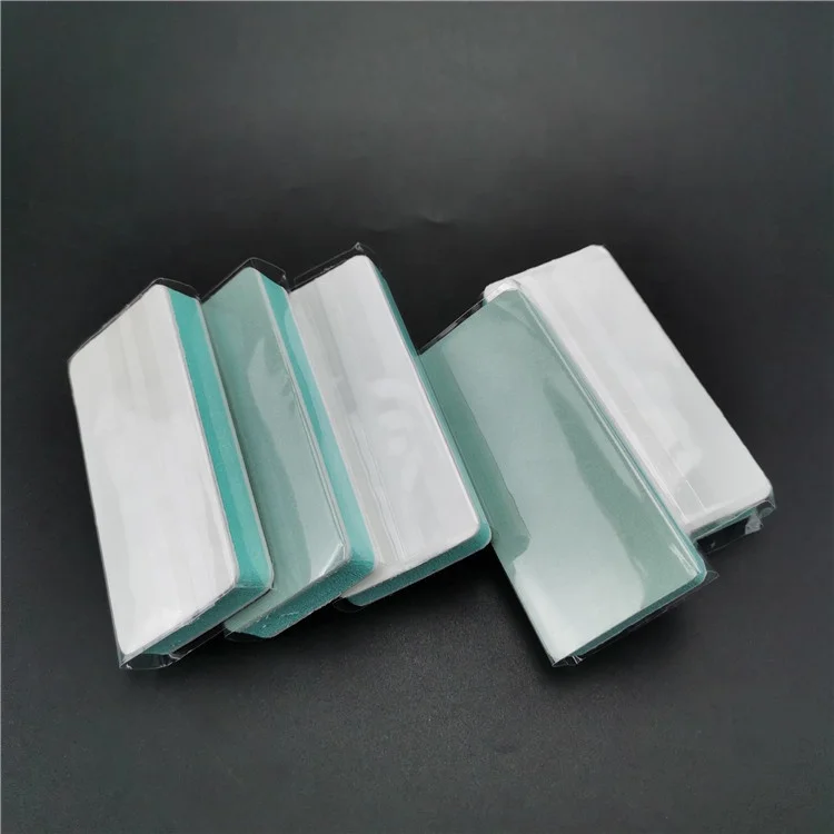 Double Sided Nail Shiner Custom Print Logo Nail Care Buffers Block for Acrylic Nails