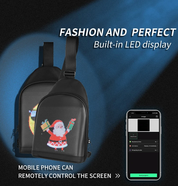 led back pack