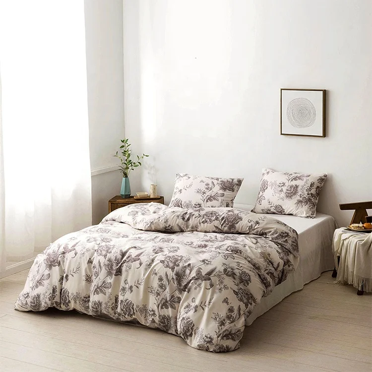 
wholesale polyester cheap 3 pcs adult quilt king size custom duvet cover 5 star hotel comforter 3d luxury bed sheet bedding set 