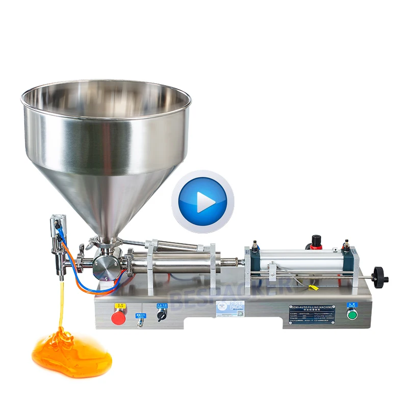 Bespacker automatic tomato sauce pouch tube bottled paste filling machine with CE certificate