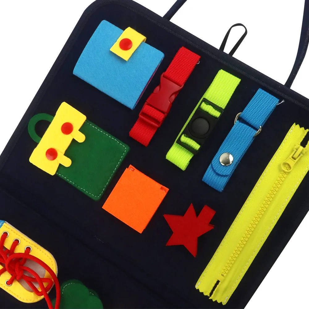Коллекция 2022 года доска Монтессори игрушки для дошкольного малыша сенсорные подарки развивающая игрушка путешествий Обучающие базовые навыки платья