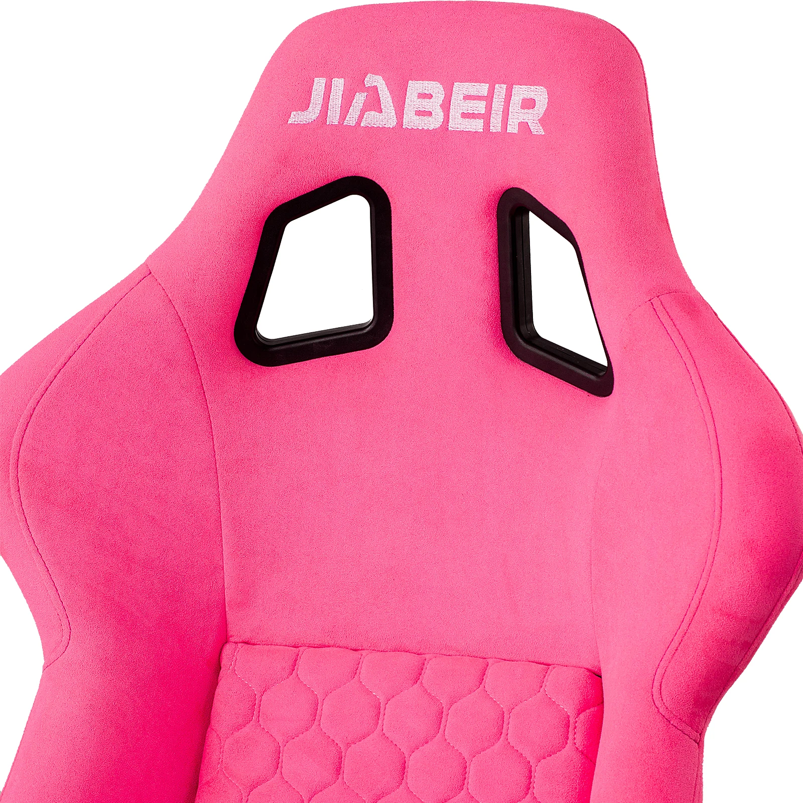 JIABEIR 1097 Sim Racing Colorful gradient Style Fiberglass  PINK Fabric Bucket Sport Seats Racing Seat Universal Racing Seats