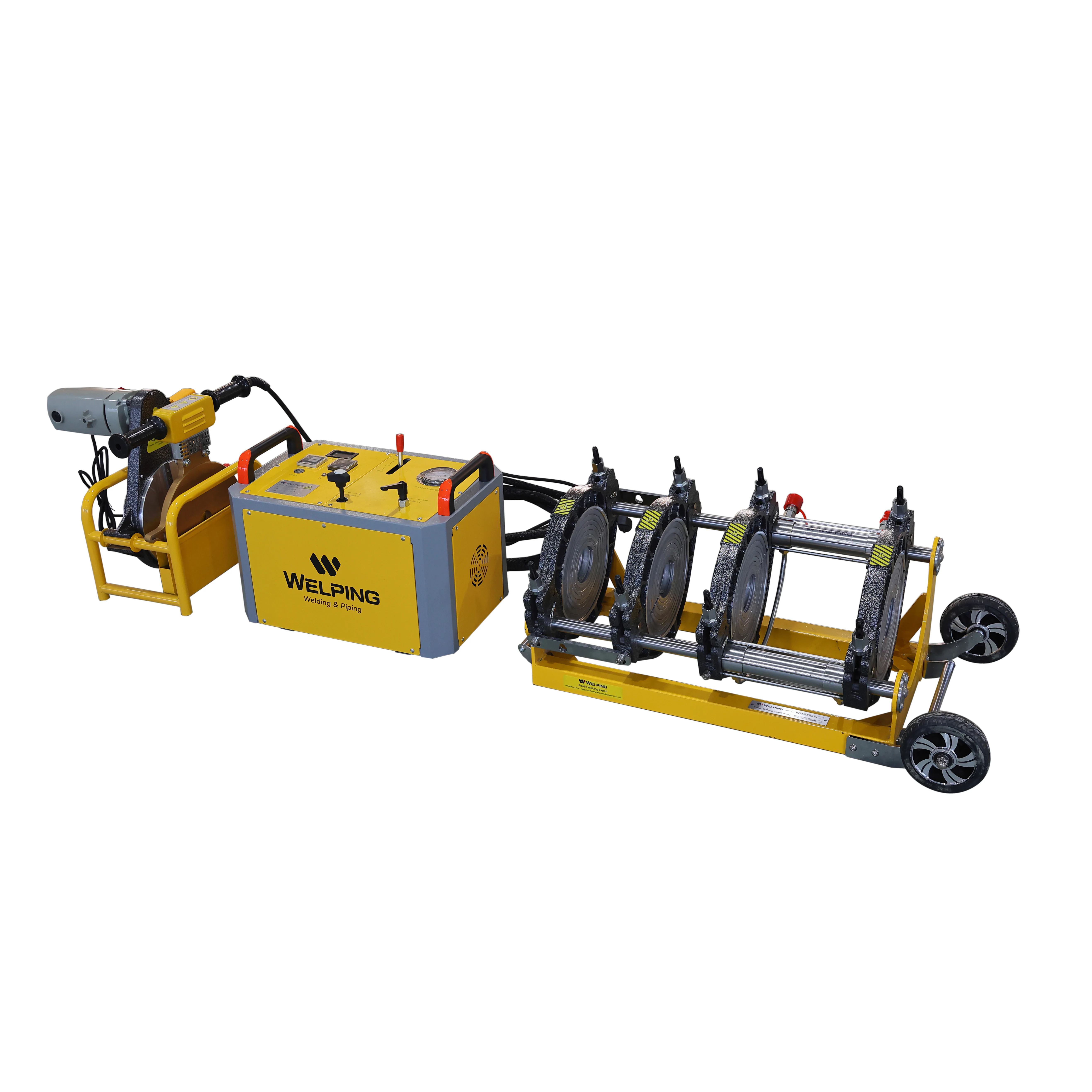 WP250A 250mm Hydraulic HDPE Pipe Fusion Machine PE Water Pipe Butt Welding China Manufacturer