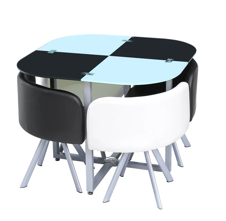 Factory Direct Dining Room Furniture Sets Stainless Steel Dining Table