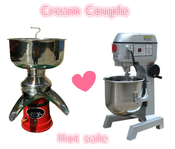 Small capacity home application manual milk cream separator